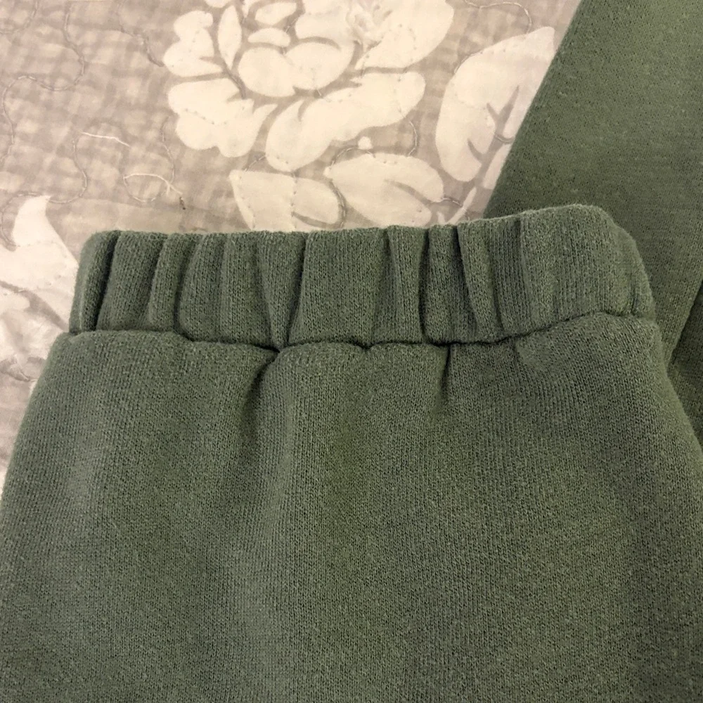 Lululemon Scuba Mid-Rise Oversized Jogger ~ Grey Eucalyptus ~ Size XXS